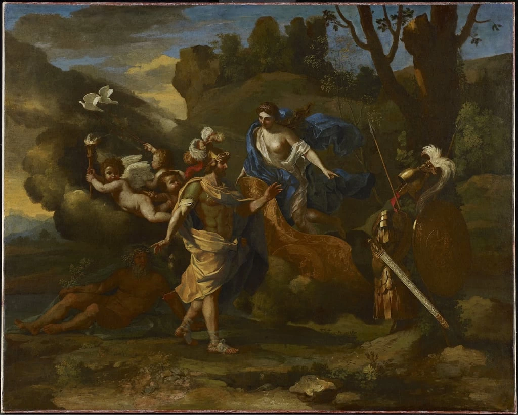 Venere presenta ad Enea le armi forgiate da Vulcano - Art Gallery of Ontario, Toronto